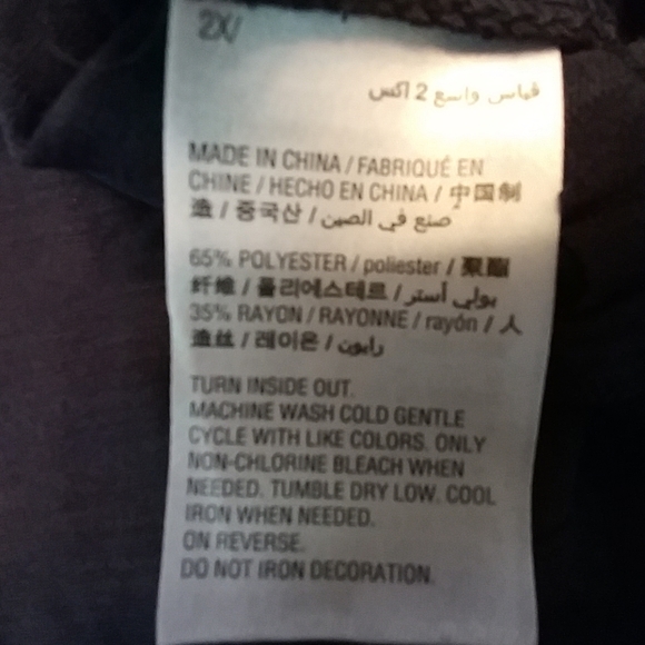 Style & Co women's graphic tee Sz 2X - Picture 6 of 6